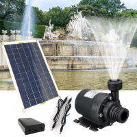 [7 Day Refund Guarantee] 50W 800L/H DC 12V Low Noise Brushless Solar Water Pump Kit for Pool Black [Arrive 1-3 Days]