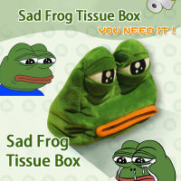 Sad Frog Drawer Paper Tissue Cover Wet Tissue Holder Baby Wipes Paper Storage Box Paper Towel Dispenser Home Napkin Organizer