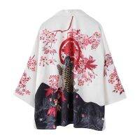 Yukata เครื่องแต่งกายแนวสตรีทญี่ปุ่นสำหรับผู้ชาย,ชุดกิโมโนญี่ปุ่นเครื่องแต่งกายแฟชั่นเสื้อผ้าคอสเพลย์อนิเมะฮาโอริ