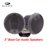 3 Inch Marine Waterproof Motorcycle Speakers Audio Stereo System For SPA A U Yacht Outdoor Golf Carts Swimming Pool