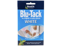 กาวดินนำ้มันสีขาวไร้สารเคมีเหมาะสำหรับเด็ก Bostik Blu-Tack The Original Re-usable Adhesive 75 g. White (Made in Australia)x1