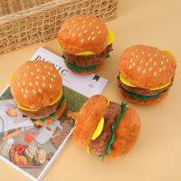 dog toys Squeakers Squeak Dogs Burger Training Playing Chewing for Puppies cat