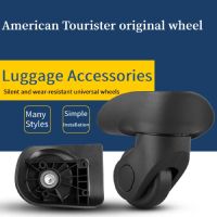 HOT★ปรับให้เข้ากับ American Tourister 76A กระเป๋าเดินทางอุปกรณ์เสริมล้อ Roller Hongsheng A20ล้อรอกรถเข็นกระเป๋าเดินทาง Universal ล้อ