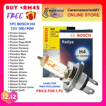 Sirius Super Bright Car LED Headlight Headlamp H7 Bulb Mentol Kereta 4300K