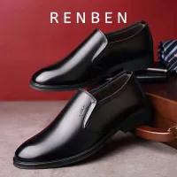 [RENBEN new trendy comfortable and breathable Men leather shoes waterproof leather artificial p u style business leather shoes work wear suitable for business occasion,RENBEN new trendy casual and breathable Men leather shoes waterproof artificial PU leather business leather shoes work holder suitable for business occasion,]