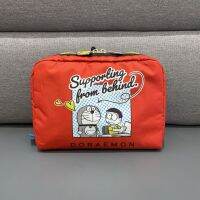 LeSportsac Lishibao กระเป๋าเครื่องสำอางบำรุงผิวความจุขนาดใหญ่สไตล์ญี่ปุ่นกระเป๋าเก็บเอกสารกระเป๋าใบเล็กแบบพกพาสำหรับเดินทาง7121หญิง