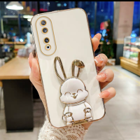 เคสโทรศัพท์แฟชันใหม่2023สำหรับ HONOR 90 5G / HONOR 90 Lite/ HONOR 70 LITE เคส TPU นิ่มกระต่ายน่ารักการ์ตูน Huawei Nova 11 / 11 Pro/ 11i Honor90 LITE ฝาหลัง Honor70 Lite พร้อมที่ยึดบาร์