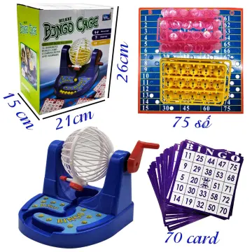 Jogo Do Bingo Com 24 Cartelas e 90 Bolinhas Ark Toys - Chic Outlet -  Economize com estilo!