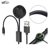 Usb Charger Dock Charging Cable Wire Data Transmission Power Adapter Compatible For Garmin Fenix 7 6 5 Venu2 Round Cradle Charger