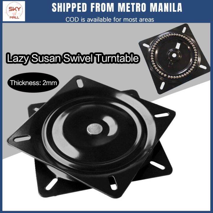 V zykte8978ncbx 6/8 Inch Lazy Susan Swivel Turntable 360 Degrees Bar