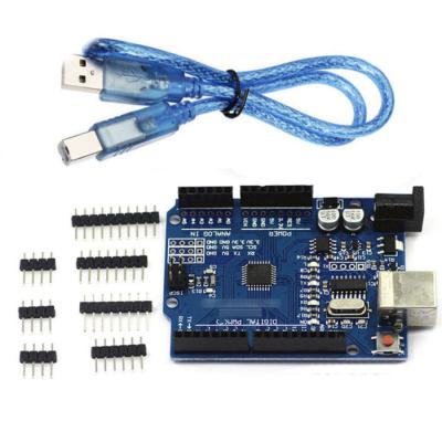 Arduino UNO R3 แบบ SMD + ก้างปลา + สาย USB