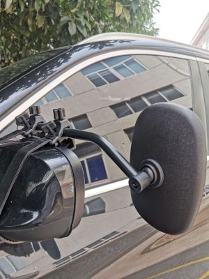[COD] สากล 32cm ท่อเหล็กรถพ่วงรถ RV กระจกมองหลังขยายกระจกมองหลังกระจกมองหลังปรับมุมได้