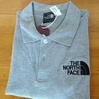 ต้นฉบับ THE NORTH FACE Beibei Front and Back Embroidered POLO Shirt Mens Trendy and Handsome Embroidered T-Shirts Mens Positive Size is Right Shot Card Size Doesnt Need to be Sized