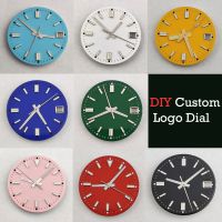 hot【DT】 Custom 28.5mm NH35 dial Logo Print Name/Logo Diy Movement