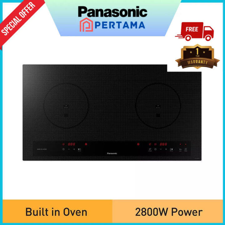 PANASONIC KYA227EKSK Induction Cooktop IH 5600W 74CM Built In Cooktop