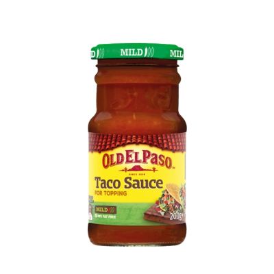 Inter foods🔹🔹โอลด์ เอล พาโซ ซอส ทาโก้ เผ็ดน้อย แบบเม็กซิกัน 200 กรัม - Old El Paso Taco Sauce Mild Mexican 200g