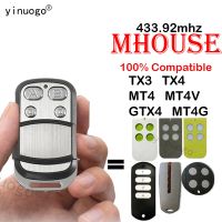 MHOUSE MOOVO Remote Control Mhouse MyHouse TX4 TX3 GTX4 GTX4C 433.92mhz MOOVO MT4 MT4G MT4V Garage Gate Remote Control