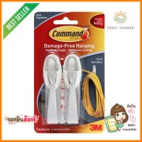 แผ่นเทปกาวคอมมานด์ 17304 3M สีขาวCORD BUNDLERS WITH ADHESIVE STRIPS 3M COMMAND 17304 WHITE **ใครยังไม่ลอง ถือว่าพลาดมาก**