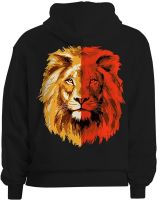 Unisex Hoodie Sweatshirt Novelty 3D-Graphics Animal Printed,Long-Sleeve Regular-fit with Pocket Hip Hop Lightweight Pullover