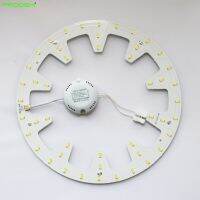 ZZOOI Fast Install Round 24W LED Ceiling Lamp Board PCB Techo Warm Cold White Circular Replace 50W 2D Tube 110V 120V 220V 230V 240V