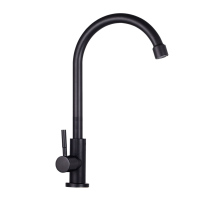 Rotatable Water-tap Single Outlet Kitchen Stainless Steel Sink