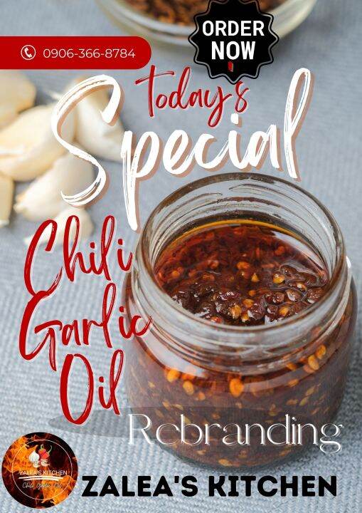 Authentic Chili Garlic Oil 120ML Lazada PH