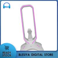 Blesiya ชุดอุปกรณ์เสริมสำหรับ PC ไฟ RGB ขาตั้งหูฟังที่วางหูฟังสำหรับชุดหูฟังทั้งหมด