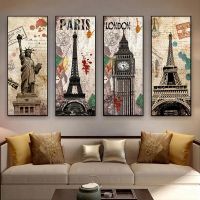 Landscape Canvas Painting New Poster Printing Wall Picture Room Decoration