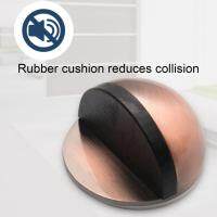 xfcbfDoor Stopper Polished Collision Sound Reducing Nice Cushioning Effect Noiseless Punch-free Door Stopping Bumper for Bedroom