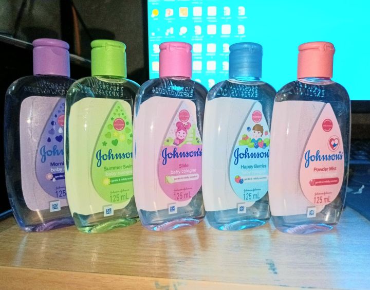 ขายเป็นเซตได้5ขวด-johnsons-baby-cologne-จอนห์สัน-โคโลน-มีกลิ่นหอม-125ml-johnson