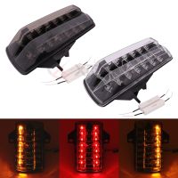 กระจกมองข้างมอเตอร์ไซค์ไฟเบรคท้ายไฟหลัง LED รถจักรยานยนต์สำหรับ SV650 Suzuki SV650S SV650A SV1000 SV1000S 2003-2011