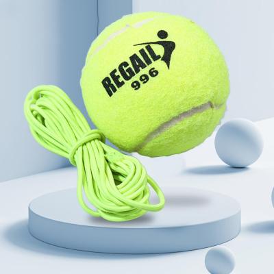 Tennis Ball With Rope Single Tennis Trainer Rebound Ball Gym Practice Tennis Equipment Boxing Training Ball Practice Tennis Ball