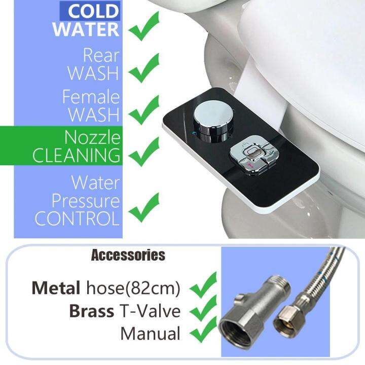 Bidet GUARDGETS Toilet Bidet Attachment For Toilets Seat Japanese Cover
