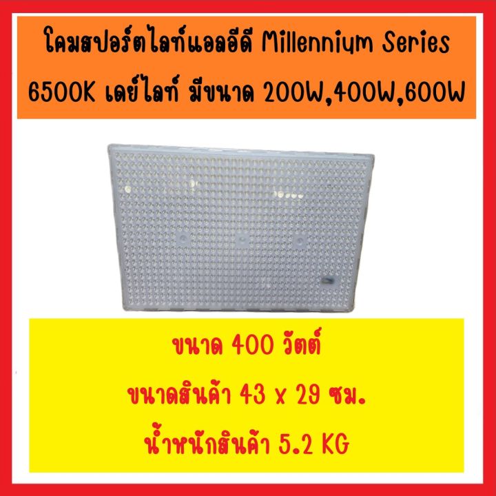 zeberg-โคมสปอร์ตไลท์แอลอีดี-millennium-series-6500k-เดย์ไลท์-แสงขาว-มีขนาด-200-วัตต์-400-วัตต์-600-วัตต์-กันน้ำกันฝน-มีขาเหล็กรับที่แข็งแรง-led