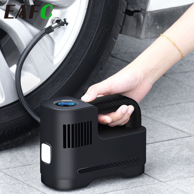 2021Wireless Car Air Compressor 120W Auto Car Tire Inflator Pump with LED Lighting Fast Replenish Electric Pump Air Inflator