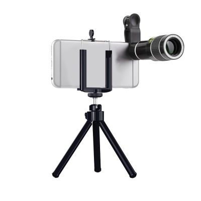 20x Mobile Phone Telephoto Lens Zoom High-definition External Camera Lens Universal Selfie Tripod With Clip For All Smartphone Smartphone LensesTH