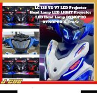 ยามาฮ่า V2-V7 Lc135ไดโนโปร Led ไฟหน้ารถโปรเจคเตอร์ติดตาม X