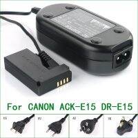 Ack-E15 Dr-E15 Dc Coupler Lp-E12 Dummy Ac Power Adapter Charger สำหรับ Canon Eos 100d Rebel Sl1 Kiss X7 Powershot Sx70 Hs