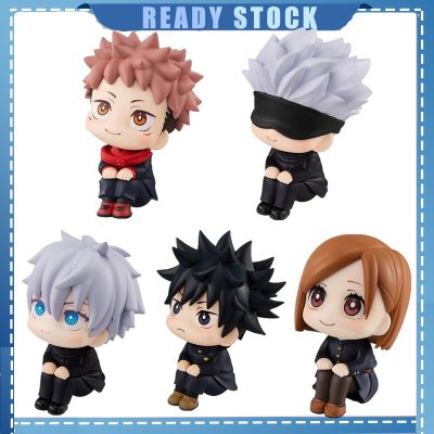 【Ready Stock】9cm Jujutsu Kaisen Action Figure Qversion Megumiitadorinobarasatoru Sukunatoge Capsule Toy Decoration