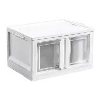 Storage Box Trousers Clothes Storage Box Wardrobe Drawer Shirts Jeans Pants Storage Box White