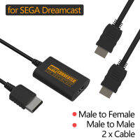 HD Converter HD Adapter สำหรับ SEGA Dreamcast Console สายเคเบิลที่รองรับ HDMI รองรับโหมดการแสดงผล NTSC 480i 480P PAL 576i