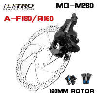 Tektro MD-M280 Mechanical Disc Brake MTB TR-160 Rotor Mountain Bike Brakes Road Bicycle Parts