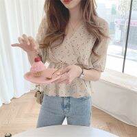 Womens Korean Loose Blouse T Shirts Fashion Ladies Casual Chiffon Black Tops New