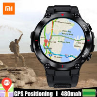 Xiaomi K37 GPS Smart Watch ผู้ชาย1.32 IPS 480MAh Fitness Tracker Custom Dial IP68กันน้ำกีฬากลางแจ้ง Smartwatch