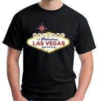 Mens Las Vegas Sign T Shirt Sin City Gambling Nevada Usa America V142 Mens Top Tees XS-6XL