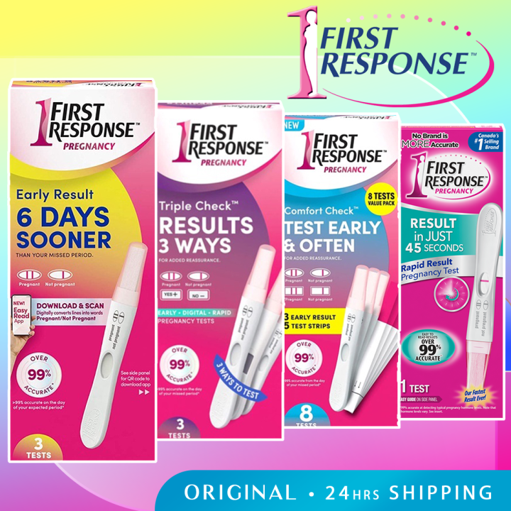 First Response Comfort Pregnancy Tests - 8ct