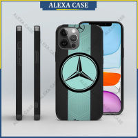 M Benz เคสโทรศัพท์สำหรับ iPhone 14 Pro Max / iPhone 13 Pro Max / iPhone 12 Pro Max / iPhone 11 Pro Max / XS Max / iPhone 8 Plus / iPhone 7 plus ฝาครอบเคสป้องกันหนังแกะป้องกันการตก J49QPJ