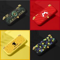 เคสนิ่ม TPU ใหม่ป้องกันผิวกรอบกันชนสำหรับคอนโซลเกม Nintendo Switch Lite NS อุปกรณ์ป้องกันด้านหลังแบบเต็ม