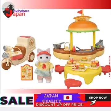 Sylvanian families best sale hamburger wagon