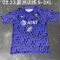 2022 2023 ล่าสุด เสื้อกีฬาแขนสั้น ลายทีมชาติฟุตบอลอเมริกา AAA 22-23 คุณภาพสูง ไซซ์ S-XXL